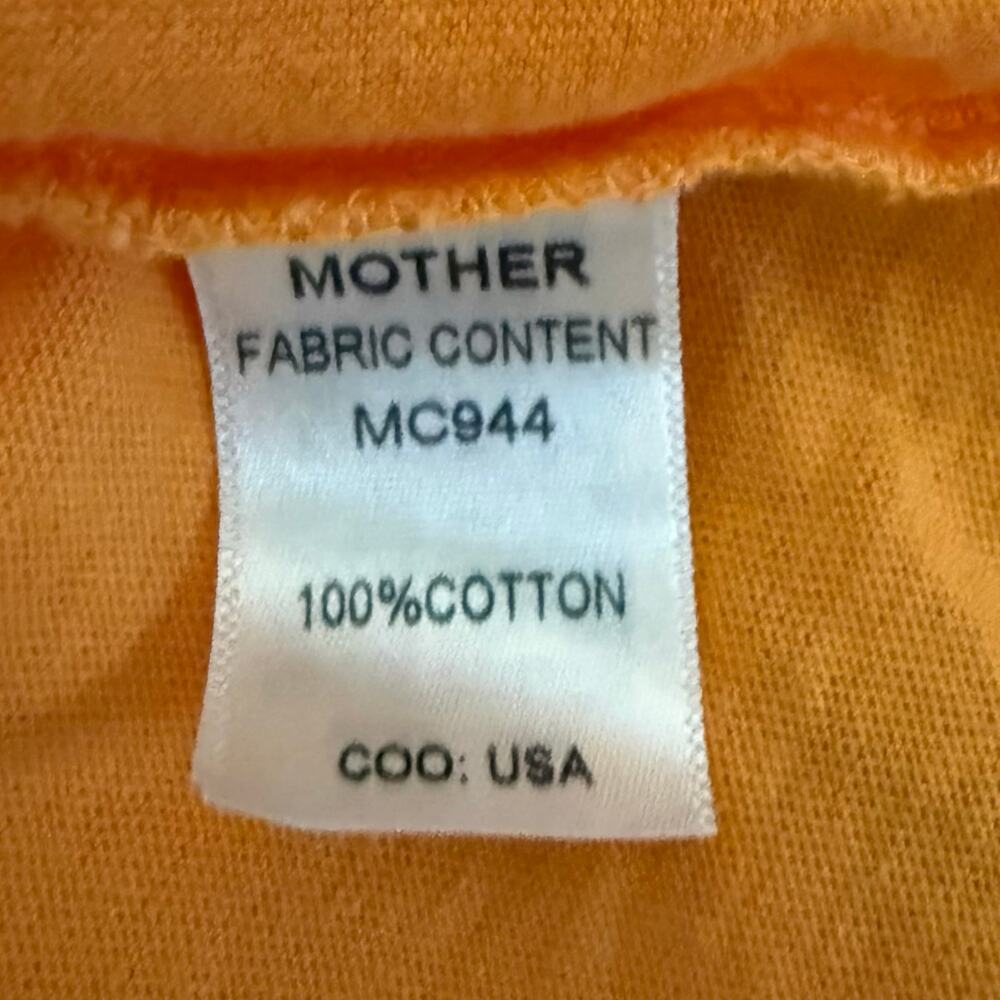 Mother Orange Blue Baby I'm A Loser Lil Goodie Goodie Tee T-Shirt size S NEW Tag - Picture 4 of 7